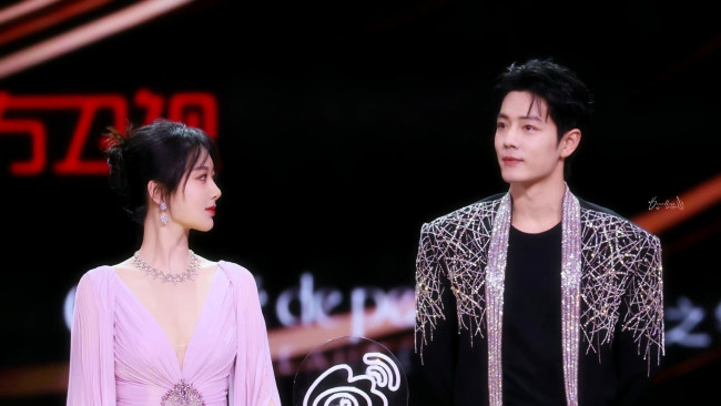 Обои картинки фото разное, знаменитости, сяо, чжань, актеры, сцена