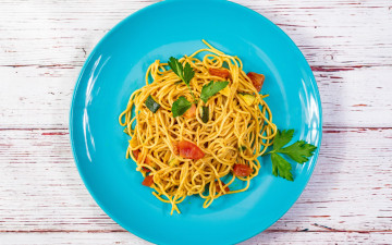 Картинка еда макароны +макаронные+блюда спагетти паста петрушка
