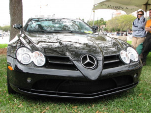 Картинка mercedes benz slr mclaren автомобили