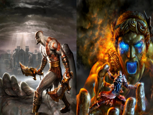 Обои картинки фото видео, игры, god, of, war, ii