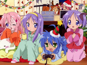 Картинка new year аниме lucky star
