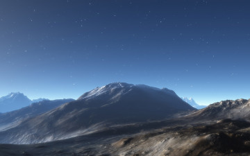 Картинка 3д графика nature landscape природа