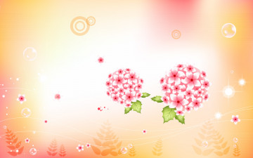 обоя векторная, графика