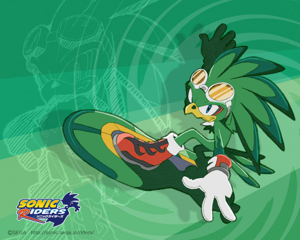 Обои картинки фото видео, игры, sonic, riders
