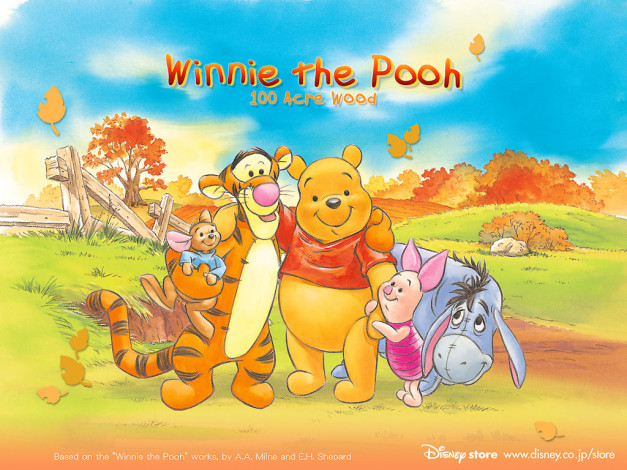 Обои картинки фото мультфильмы, winnie, the, pooh