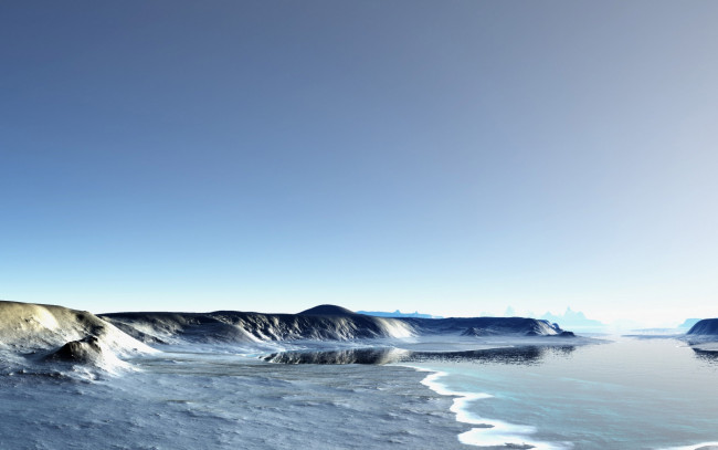 Обои картинки фото 3д, графика, nature, landscape, природа