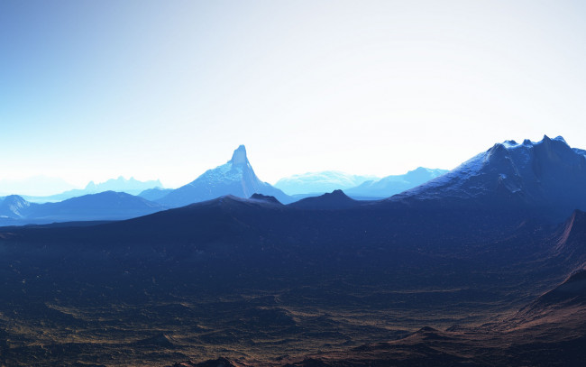 Обои картинки фото 3д, графика, nature, landscape, природа