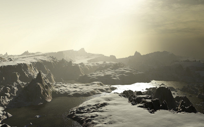 Обои картинки фото 3д, графика, nature, landscape, природа