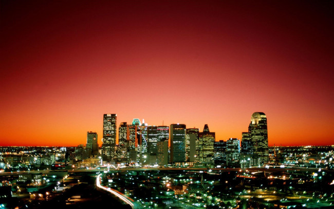 Обои картинки фото города, огни, ночного