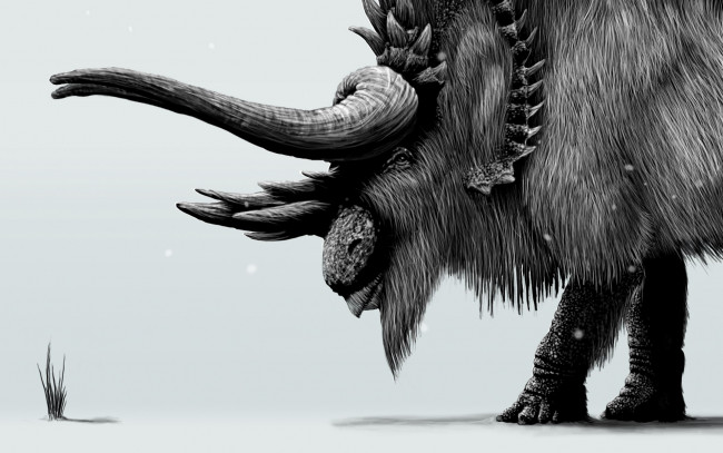 Обои картинки фото рисованные, животные, доисторические