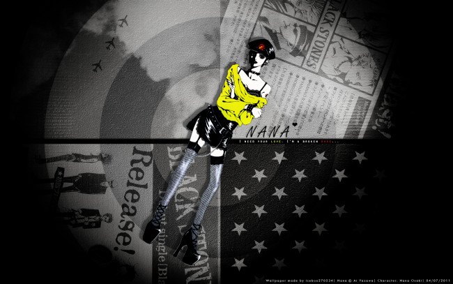 Обои картинки фото аниме, nana