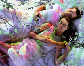 Картинка разное мужчина+женщина justin chambers shalom harlow