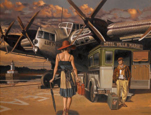 Картинка peregrine heathcote рисованные самолет