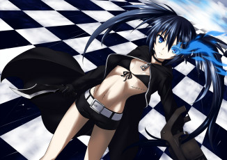 Картинка аниме black rock shooter