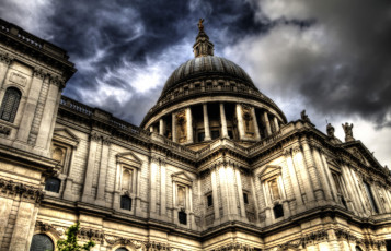Картинка st paul`s cathedral города лондон великобритания англия