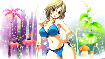 Картинка аниме *unknown другое бикини девушка