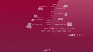 обоя компьютеры, vaio, фон, ноутбук, логотип