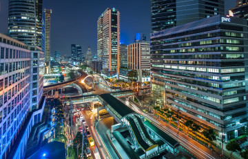 Картинка города бангкок таиланд здания