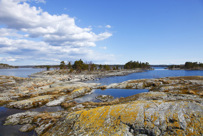 Обои картинки фото карелия, природа, реки, озера, река