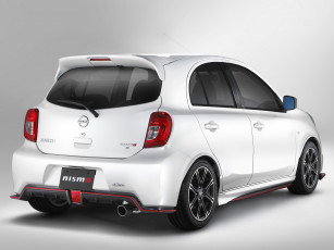 Картинка автомобили nissan datsun march nismo s k13 2013г светлый