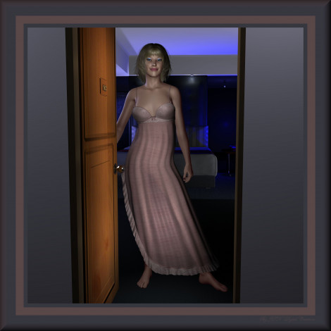 Обои картинки фото 3д графика, people , люди, взгляд, девушка, улыбка