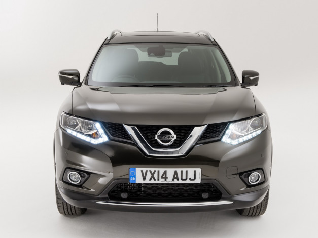 Обои картинки фото автомобили, nissan, datsun, 2014г, x-trail, t32, uk-spec