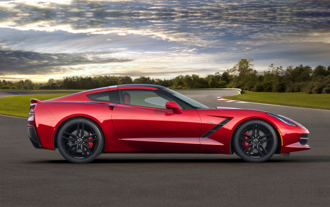 Обои картинки фото chevrolet corvette, автомобили, corvette, motors, сша, chevrolet, спорткар, general