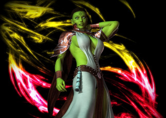 Картинка 3д+графика существа+ creatures взгляд халк фон