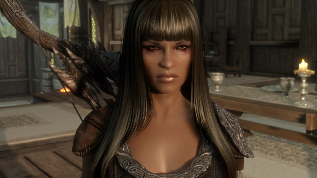 Обои картинки фото 3д графика, амазонки , amazon, девушка, взгляд, фон, оружие