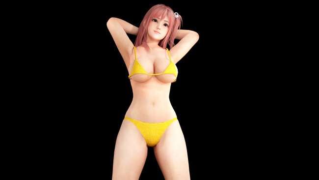 Обои картинки фото 3д графика, аниме , anime, рыжая, фон, взгляд, девушка