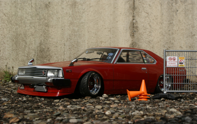 Обои картинки фото nissan skyline on radio control, разное, игрушки, nissan