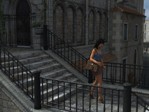 Картинка 3д+графика люди+ people фон взгляд девушка