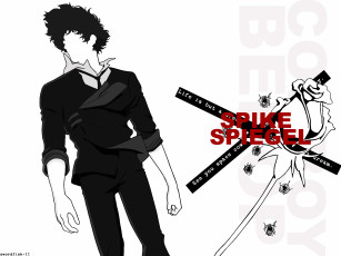 Картинка аниме cowboy+bebop роза мужчина spike spiegel