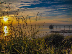 Картинка природа восходы закаты вечер