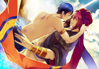 Картинка аниме free nanase haruka matsuoka rin