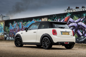 обоя автомобили, mini, cooper, uk-spec, f56, 2014г