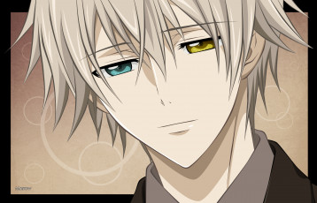 Картинка аниме inu+x+boku+ss лис парень взгляд