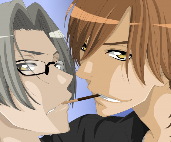 Обои картинки фото аниме, love stage, любовная, сцена, парни, романтика