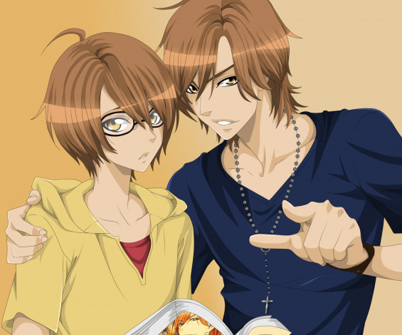 Обои картинки фото аниме, love stage, парни, изуми, сого