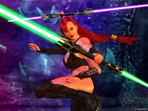 Обои картинки фото 3д графика, существа , creatures, оружие, взгляд, халк, фон