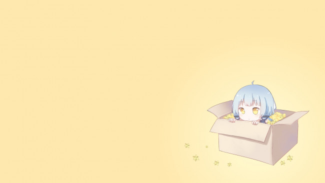 Обои картинки фото аниме, vocaloid, минимализм, коробка, xingchen