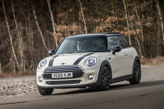 Обои картинки фото автомобили, mini, cooper, uk-spec, f56, 2014г