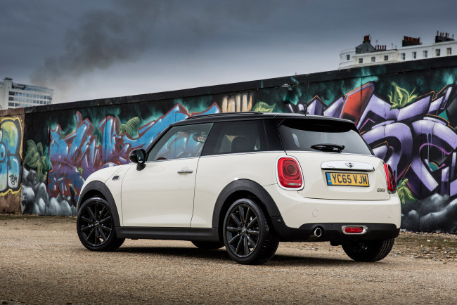 Обои картинки фото автомобили, mini, cooper, uk-spec, f56, 2014г