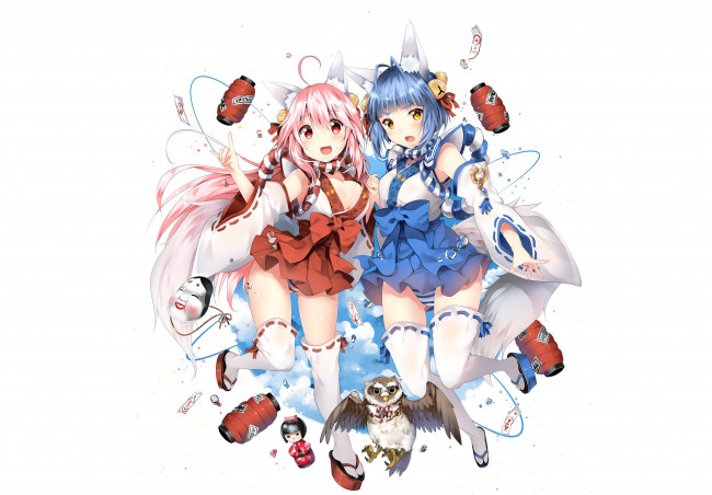 Обои картинки фото аниме, unknown,  другое, девочки