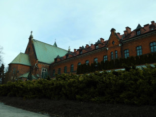 Картинка города краков+ польша монастырь