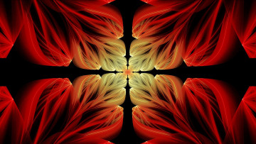 Картинка 3д+графика фракталы+ fractal узор фон цвета