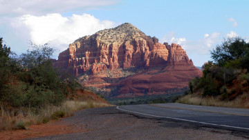 Картинка природа дороги шоссе гора