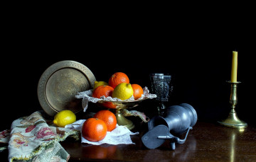 Картинка еда цитрусы мандарины лимоны