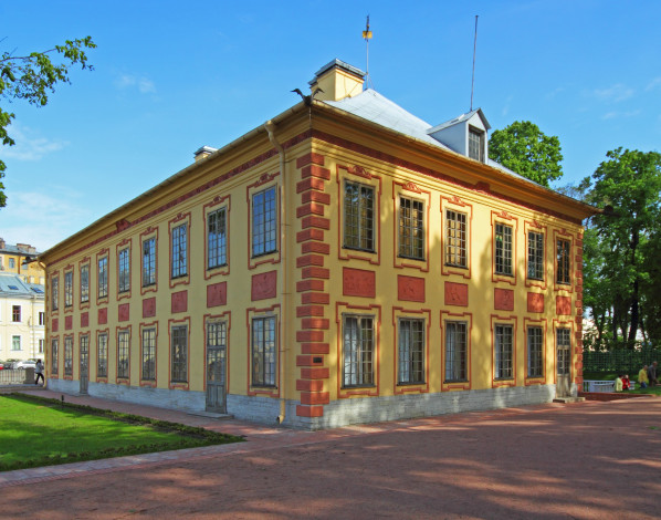 Обои картинки фото летний дворец петра i, города, санкт-петербург,  петергоф , россия, санкт-, петербург, летний, дворец, петра, i