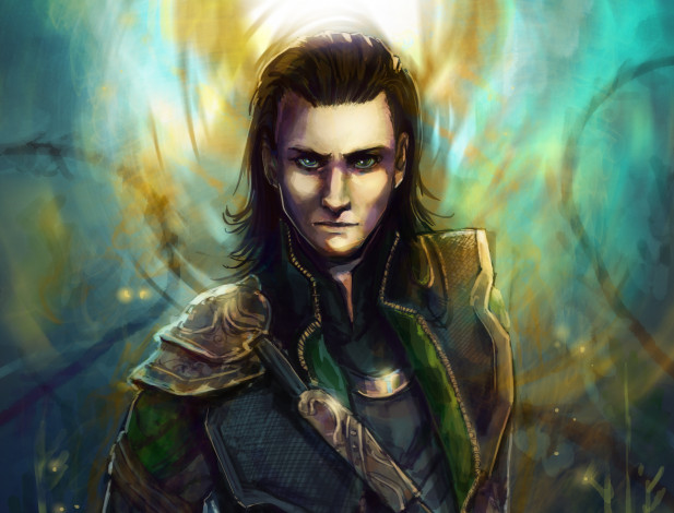Обои картинки фото рисованное, кино, локи